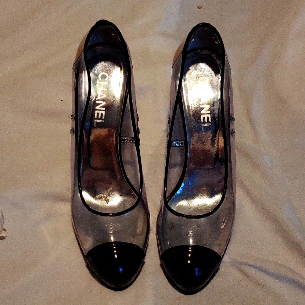 Chanel high heels!